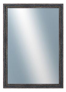 DANTIK - Zarámované zrcadlo - rozměr s rámem cca 50x70 cm z lišty LYON černá (2705)