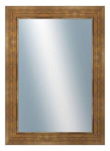 DANTIK - Zarámované zrcadlo - rozměr s rámem cca 50x70 cm z lišty TRITON široký zlatý (2952)