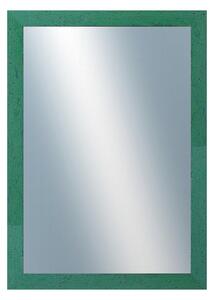 DANTIK - Zarámované zrcadlo - rozměr s rámem cca 50x70 cm z lišty RETRO zelená (2535)