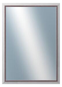 DANTIK - Zarámované zrcadlo - rozměr s rámem cca 50x70 cm z lišty RIVIERA vínová (3104)