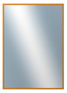 DANTIK - Zarámované zrcadlo - rozměr s rámem cca 50x70 cm z lišty Hliník oranžová | P269-217 (7269217)