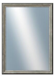 DANTIK - Zarámované zrcadlo - rozměr s rámem cca 50x70 cm z lišty Anversa stříbrná (3152)