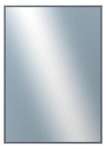 DANTIK - Zarámované zrcadlo - rozměr s rámem cca 50x70 cm z lišty Hliník platina | P02-019 (7002019)