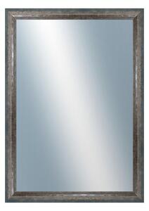 DANTIK - Zarámované zrcadlo - rozměr s rámem cca 50x70 cm z lišty NEVIS modrá (3052)