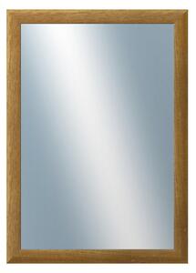 DANTIK - Zarámované zrcadlo - rozměr s rámem cca 50x70 cm z lišty LEDVINKA hnědá (1441)