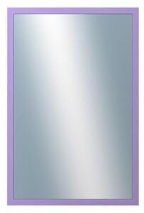 DANTIK - Zarámované zrcadlo - rozměr s rámem cca 40x60 cm z lišty PASTELKA světle fialová rovná (2565)