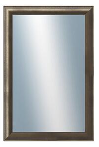 DANTIK - Zarámované zrcadlo - rozměr s rámem cca 40x60 cm z lišty Ferrosa grafit (3141)