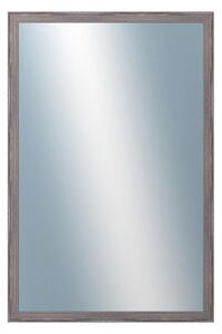 DANTIK - Zarámované zrcadlo - rozměr s rámem cca 40x60 cm z lišty KASSETTE tmavěšedá (3056)