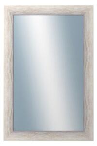 DANTIK - Zarámované zrcadlo - rozměr s rámem cca 40x60 cm z lišty PAINT bílá velká (2960)