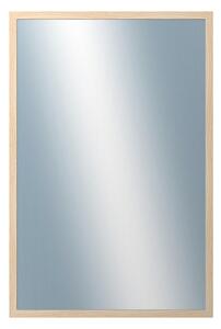 DANTIK - Zarámované zrcadlo - rozměr s rámem cca 40x60 cm z lišty KASSETTE dub bělený malá (2865)