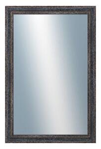 DANTIK - Zarámované zrcadlo - rozměr s rámem cca 40x60 cm z lišty LYON černá (2705)