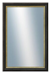 DANTIK - Zarámované zrcadlo - rozměr s rámem cca 40x60 cm z lišty Anversa černá AU (3149)