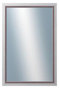 DANTIK - Zarámované zrcadlo - rozměr s rámem cca 40x60 cm z lišty RIVIERA vínová (3104)