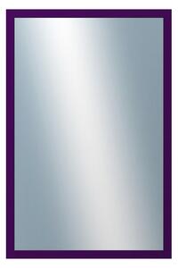 DANTIK - Zarámované zrcadlo - rozměr s rámem cca 40x60 cm z lišty PASTELKA fialová rovná (2564)