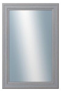 DANTIK - Zarámované zrcadlo - rozměr s rámem cca 40x60 cm z lišty STEP šedá (3019)