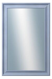 DANTIK - Zarámované zrcadlo - rozměr s rámem cca 40x60 cm z lišty KOSTELNÍ malá modrá (3166)