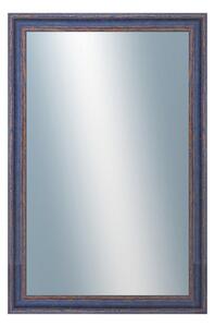 DANTIK - Zarámované zrcadlo - rozměr s rámem cca 40x60 cm z lišty LYON modrá (2668)