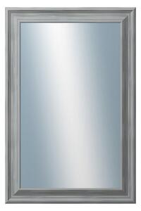 DANTIK - Zarámované zrcadlo - rozměr s rámem cca 40x60 cm z lišty KOSTELNÍ malá šedá (3167)
