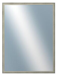 DANTIK - Zarámované zrcadlo - rozměr s rámem cca 60x80 cm z lišty DELFINO stříbrná (2897)