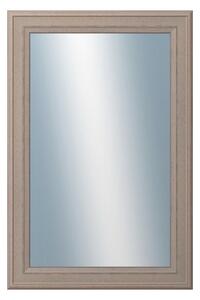 DANTIK - Zarámované zrcadlo - rozměr s rámem cca 40x60 cm z lišty STEP hnědá (3020)