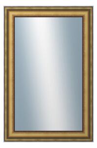 DANTIK - Zarámované zrcadlo - rozměr s rámem cca 40x60 cm z lišty DOPRODEJ|METAL AU prohlá velká (3022)