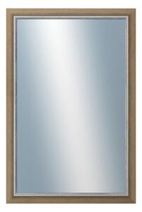 DANTIK - Zarámované zrcadlo - rozměr s rámem cca 40x60 cm z lišty TAIGA béžová (3105)