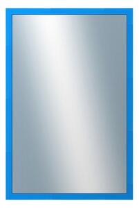 DANTIK - Zarámované zrcadlo - rozměr s rámem cca 40x60 cm z lišty PASTELKA světle modrá rovná (2567)