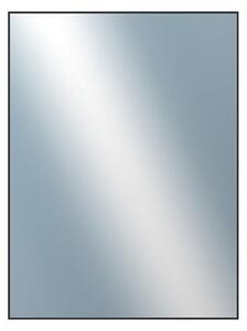 DANTIK - Zarámované zrcadlo - rozměr s rámem cca 60x80 cm z lišty Hliník černá | P273-250 (7273250)