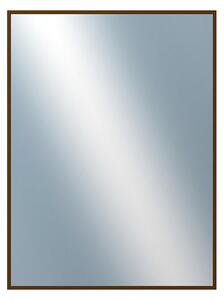 DANTIK - Zarámované zrcadlo - rozměr s rámem cca 60x80 cm z lišty Hliník hnědá | P269-211 (7269211)