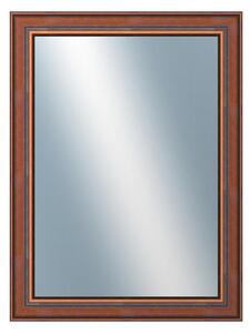 DANTIK - Zarámované zrcadlo - rozměr s rámem cca 60x80 cm z lišty ANGLIE hnědá (561)