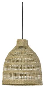 Závěsné svítidlo v přírodní barvě se stínidlem z mořské trávy ø 38 cm Sagar – Light & Living