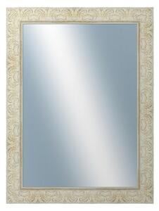 DANTIK - Zarámované zrcadlo - rozměr s rámem cca 60x80 cm z lišty PRAHA bílá (2930)