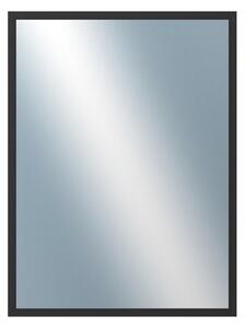 DANTIK - Zarámované zrcadlo - rozměr s rámem cca 60x80 cm z lišty Hliník černá | P05-021 (7005021)