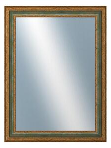 DANTIK - Zarámované zrcadlo - rozměr s rámem cca 60x80 cm z lišty HRAD zelená (3005)