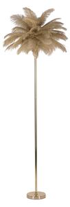 Stojací lampa ve zlaté barvě (výška 160 cm) Palm – Mauro Ferretti
