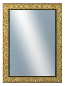 DANTIK - Zarámované zrcadlo - rozměr s rámem cca 60x80 cm z lišty PRAHA zlatá (2752)