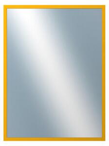 DANTIK - Zarámované zrcadlo - rozměr s rámem cca 60x80 cm z lišty PERLA žlutá lesklá vysoká (2880)