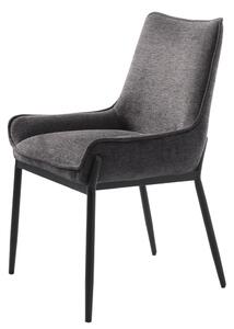 Tmavě šedá jídelní židle Calgary – Unique Furniture
