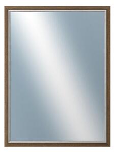 DANTIK - Zarámované zrcadlo - rozměr s rámem cca 60x80 cm z lišty TAIGA sv.hnědá (3106)