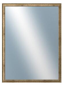 DANTIK - Zarámované zrcadlo - rozměr s rámem cca 60x80 cm z lišty TRITON bílý bronz (2140)