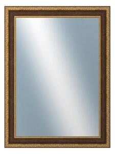 DANTIK - Zarámované zrcadlo - rozměr s rámem cca 60x80 cm z lišty KLASIK hnědá (3004)