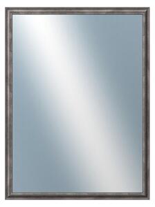 DANTIK - Zarámované zrcadlo - rozměr s rámem cca 60x80 cm z lišty TRITON cín (2146)
