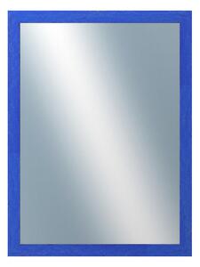 DANTIK - Zarámované zrcadlo - rozměr s rámem cca 60x80 cm z lišty RETRO modrá (2532)