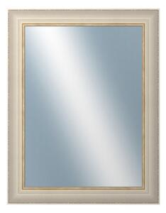 DANTIK - Zarámované zrcadlo - rozměr s rámem cca 70x90 cm z lišty GREECE bílá (2639)