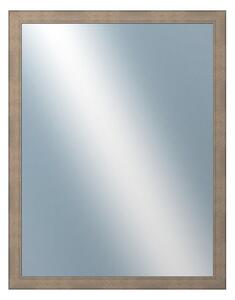 DANTIK - Zarámované zrcadlo - rozměr s rámem cca 70x90 cm z lišty ANDRÉ velká bronz (3159)