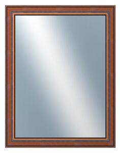 DANTIK - Zarámované zrcadlo - rozměr s rámem cca 70x90 cm z lišty ANGLIE hnědá (561)