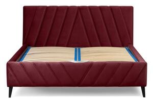 Hector Čalouněná postel Calypso 180x200 cm bordó