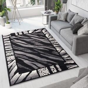 Makro Abra Kusový koberec CHEAP J313B černý Rozměr: 250x350 cm