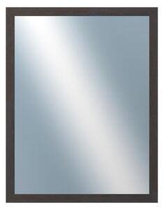 DANTIK - Zarámované zrcadlo - rozměr s rámem cca 70x90 cm z lišty RETRO tmavě šedá (2529)
