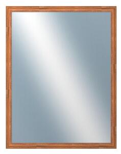 DANTIK - Zarámované zrcadlo - rozměr s rámem cca 70x90 cm z lišty LYON hnědá (2750)